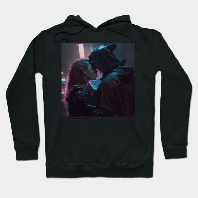 the kiss Hoodie by rocknerd